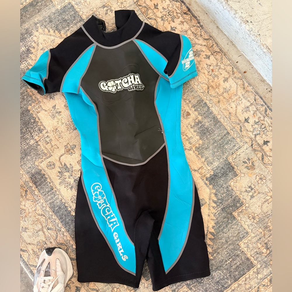 Gotcha Gear Girls Wetsuit Size 7/8 | Shorty Neoprene | Fits Women’s XS